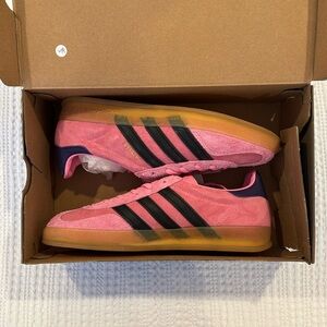 Adidas Gazelles Bliss Pink Purple Women’s Size 8.5 Trendy Streetwear